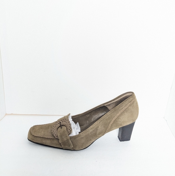 Costa Blanca suede heels - Picture 10 of 16